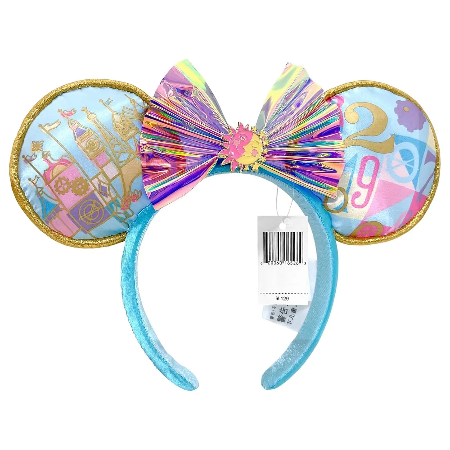 Disney Mickey Minnie Ears Headband – Sequin Bow Costume Cosplay
