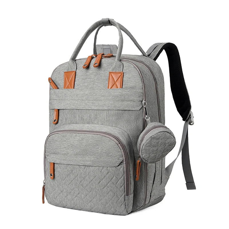 Diaper Bag Backpack with Changing Pad & USB Charging Port