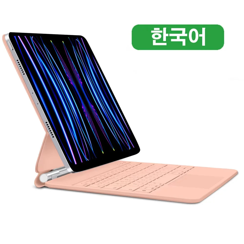 Magic Keyboard Case for iPad Pro 11 / 12.9 / 13, Air 4 5 6, 10th Gen – Wireless Bluetooth Cover