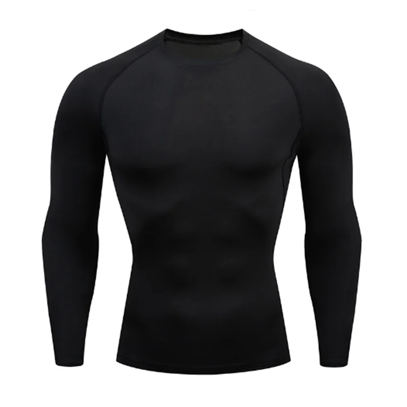 Men's Compression Long Sleeve Shirt – Quick-Dry Athletic Top