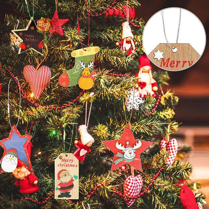 Christmas Ornament Hanging Strings 100pcs – 20cm Polyester Cord Loops