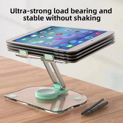 360° Rotating Adjustable Acrylic Tablet and Phone Stand