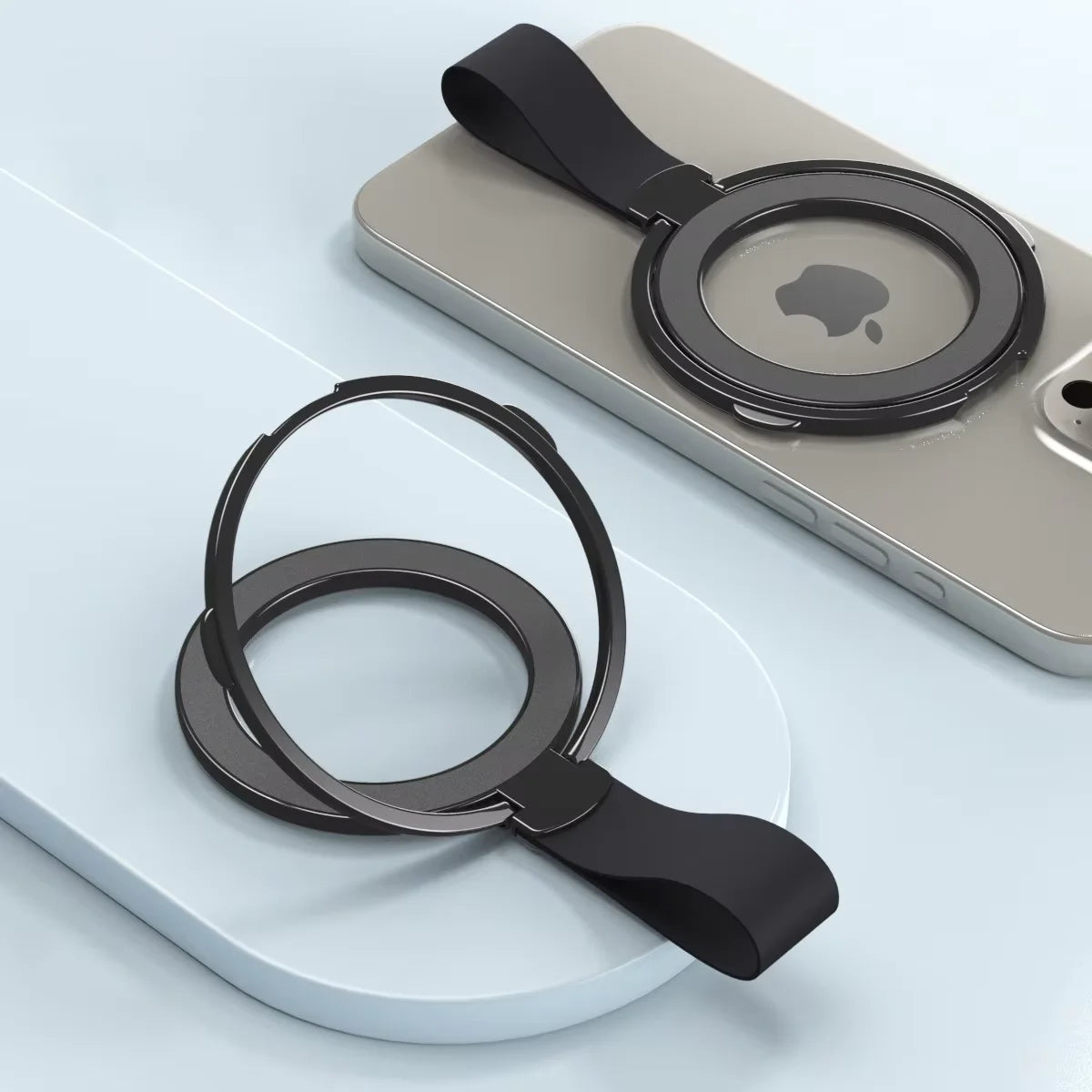 MagSafe Phone Ring Holder Stand with Finger Grip & Kickstand