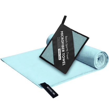 Premium Microfiber Towel – Quick-Dry, Ultra-Absorbent & Portable