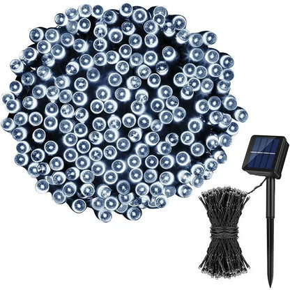 Solar LED String Lights Outdoor Waterproof Fairy Garden Lights