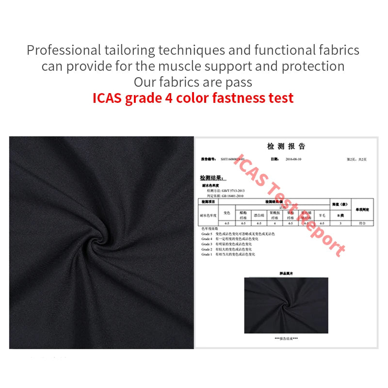 Men's Compression Leggings – Dry Fit Gym Training Tights