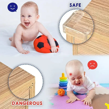 Baby Corner Protectors – Clear Table Edge & Furniture Safety Guards
