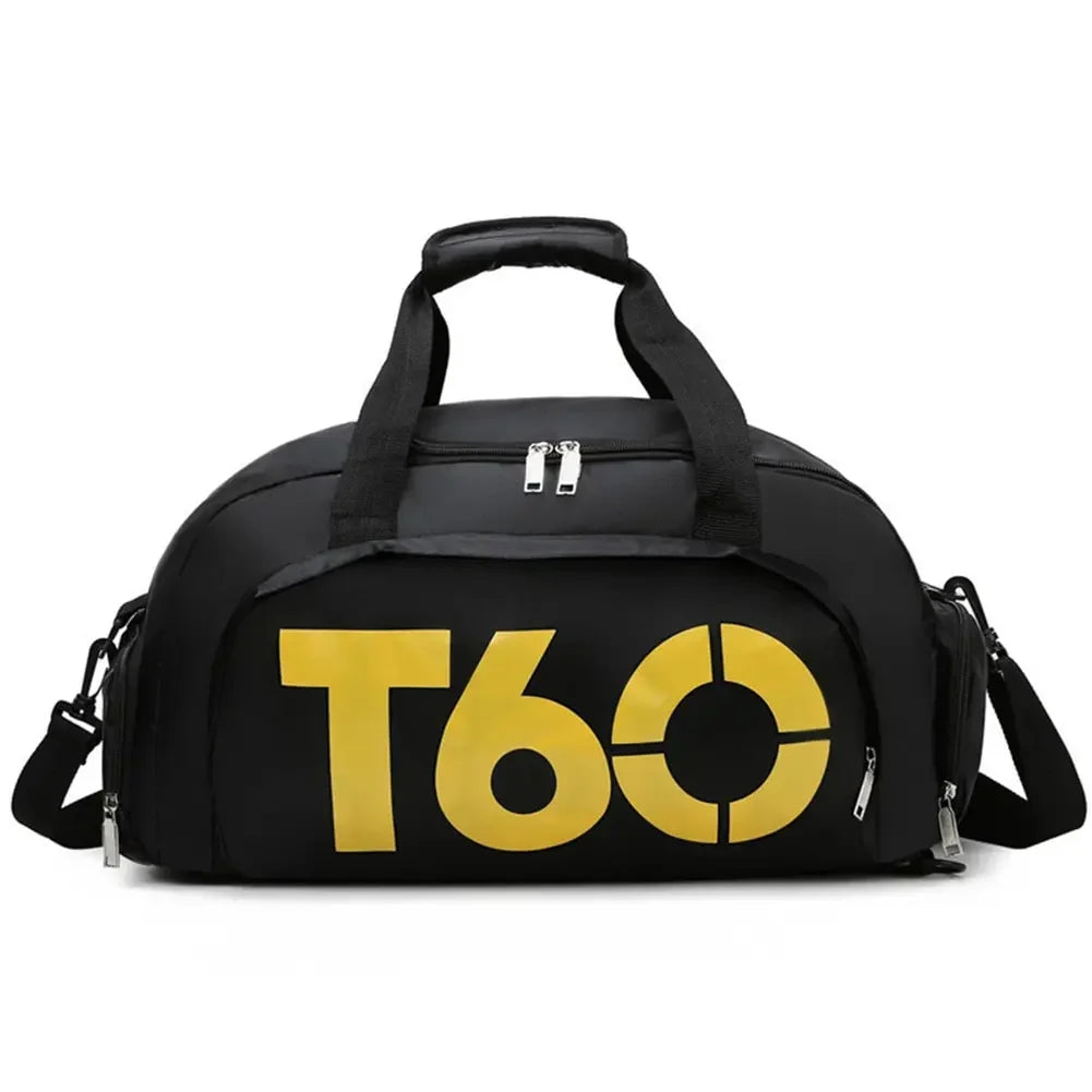 Gym Bag with Shoe Compartment – Large Capacity Sports Duffel