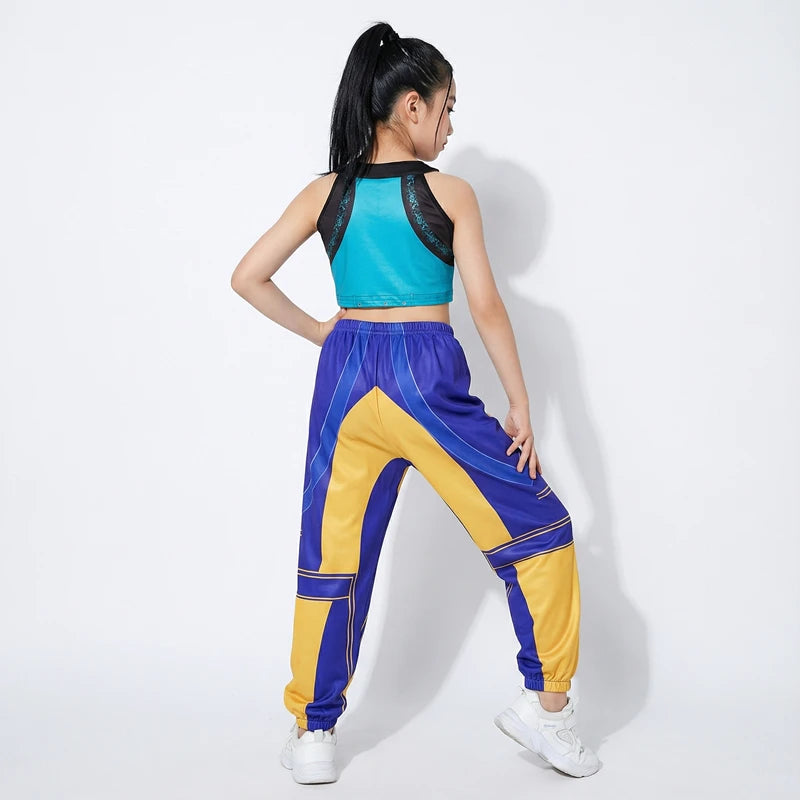 Rumi Anime Cosplay Costume – Kids 3-Piece Dance Outfit Sizes 110–150