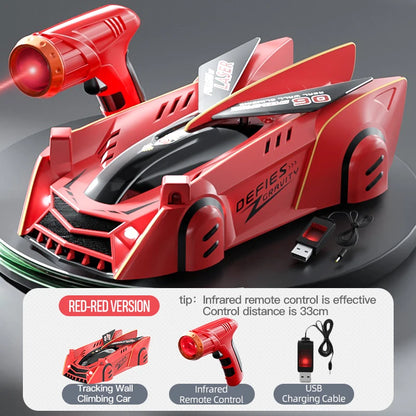 Infrared Remote Control Wall Climbing Racing Car