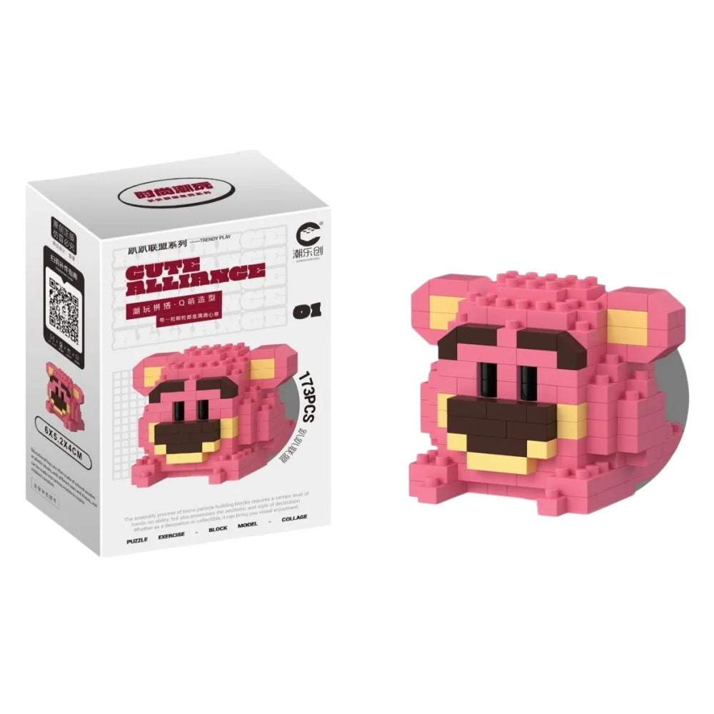Mini Building Blocks Cartoon Character Figure – Tsum Tsum Style