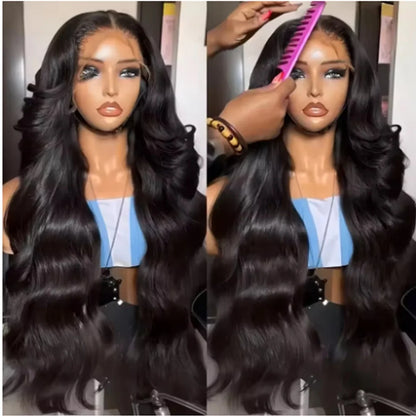 Body Wave Lace Front Human Hair Wig Glueless 13x4 13x6 5x5