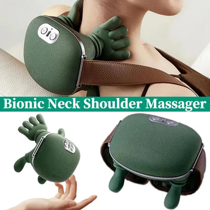 Shiatsu Neck & Shoulder Massager – Deep Tissue Bionic Electric