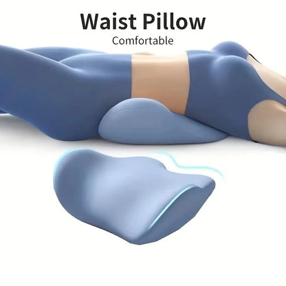 Lumbar Support Pillow – Soft Washable Cushion for Office, Bed & Chair