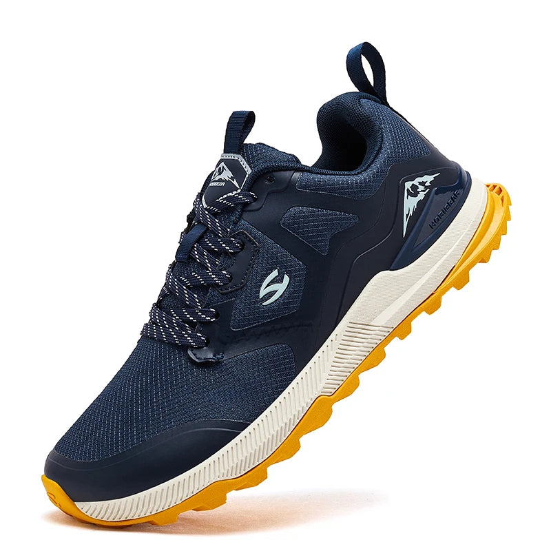 Hiking Sneakers Men Women Lace-Up Outdoor Trail Walking Shoes