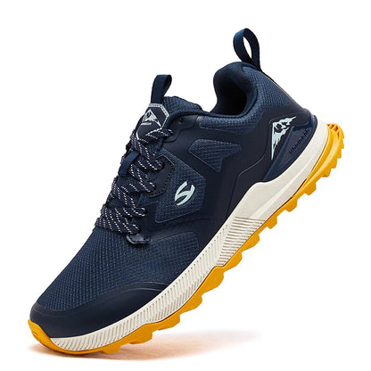 Hiking Sneakers Men Women Lace-Up Outdoor Trail Walking Shoes