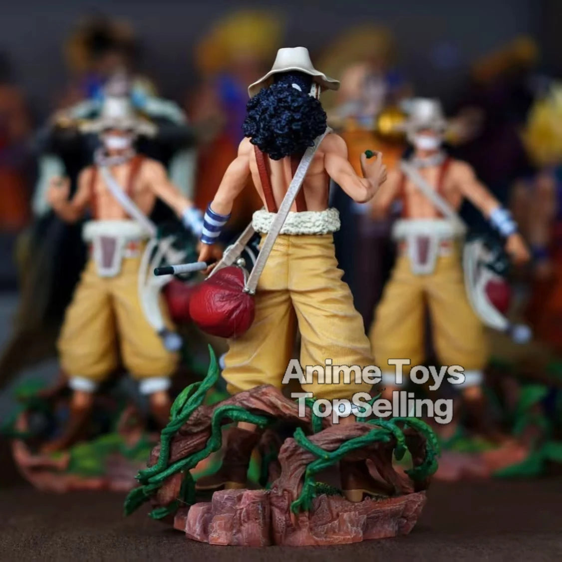 25CM One Piece Usopp and Luffy PVC Action Figure