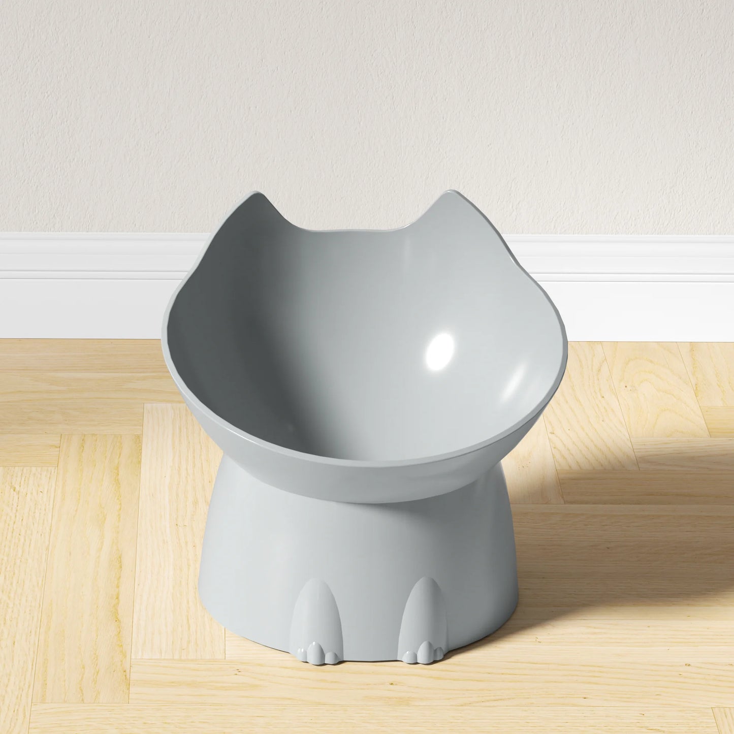 Elevated Cat Bowl – Anti-Tip Raised Food & Water Dish