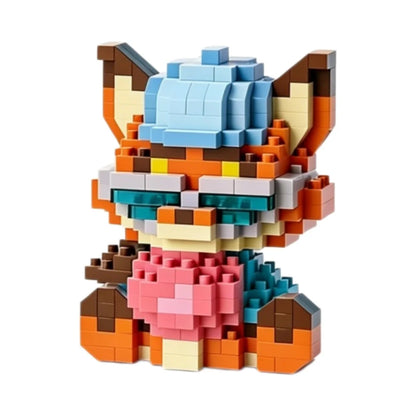 Disney Mini Building Blocks Figure – Mickey Minnie Princess Brick Toy