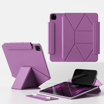 Magnetic iPad Case with Multi-Angle Stand for iPad Pro, Air, Mini