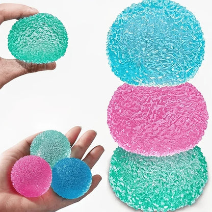 Gel Stress Ball – Textured Slow Rebound Fidget Sensory Toy for Anxiety Relief