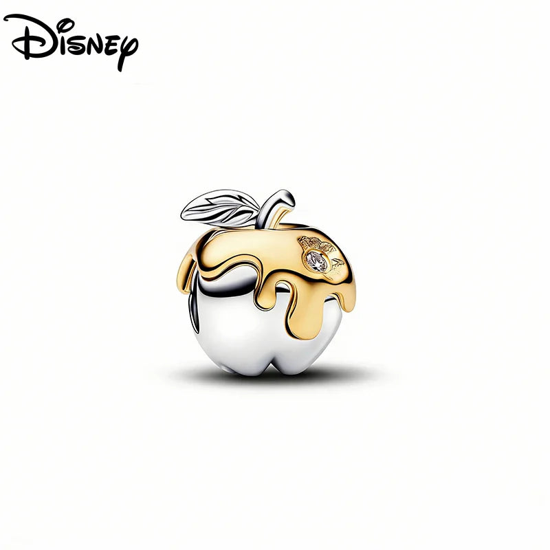 Disney S925 Silver Princess Charm Bead – Fits Pandora Bracelet & Necklace