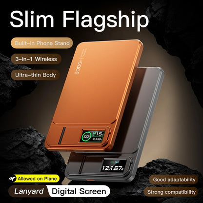 MagSafe Magnetic Wireless Power Bank 20W Fast Charging with Kickstand