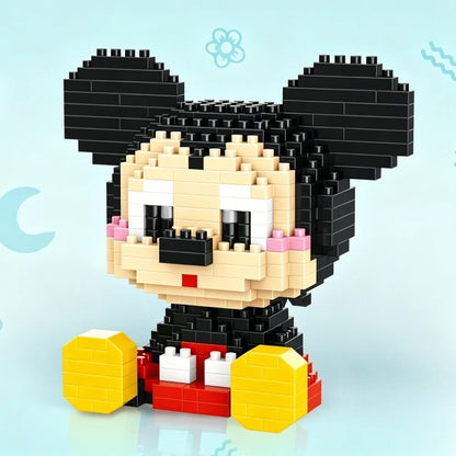 Disney Character Mini Building Blocks Set – Micro Bricks Figures 135–214 PCS