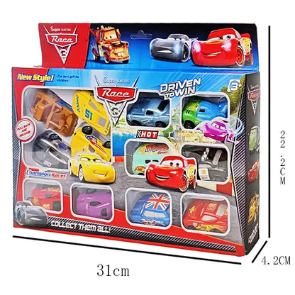 Disney Pixar Cars 3 Die-Cast Toy Cars Set – 12-Piece Lightning McQueen Collection