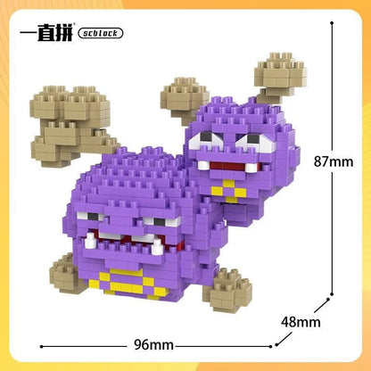 Pokemon Mini Building Blocks – Pikachu, Charizard, Eevee & More