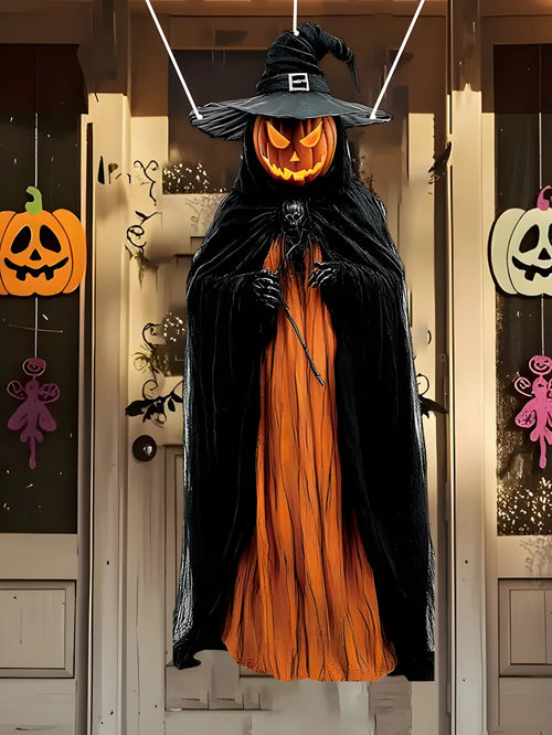 Halloween Hanging Skeleton Grim Reaper Decoration – Indoor & Outdoor Horror Decor