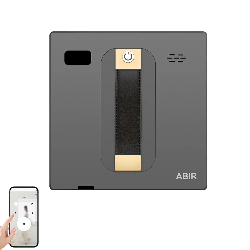 ABIR WD8 Robot Window Cleaner Dual Water Spray Smart App & Remote Control