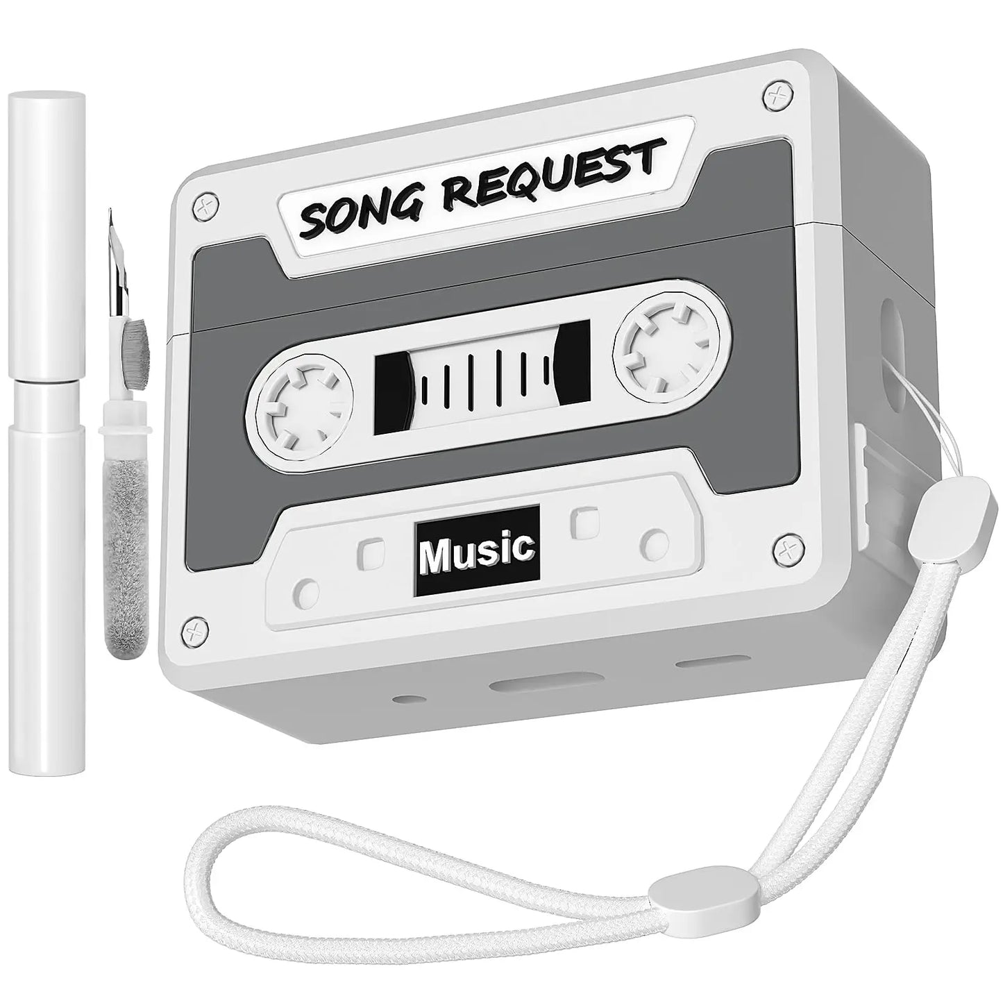 Retro Camera AirPods Pro 3 Case with Keychain & Cleaning Kit