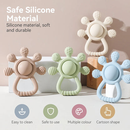 Silicone Pacifier Clip Chain BPA-Free Baby Teether Holder