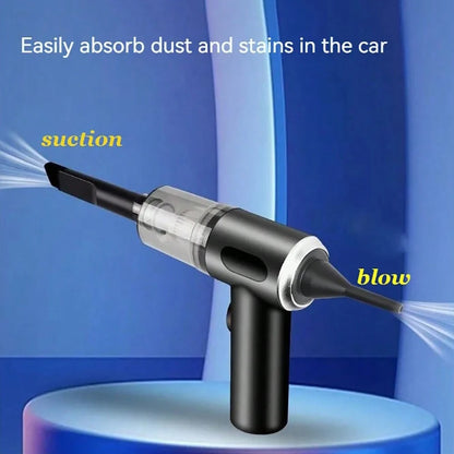 3-in-1 Handheld Vacuum Cleaner USB Rechargeable for Car & Home
