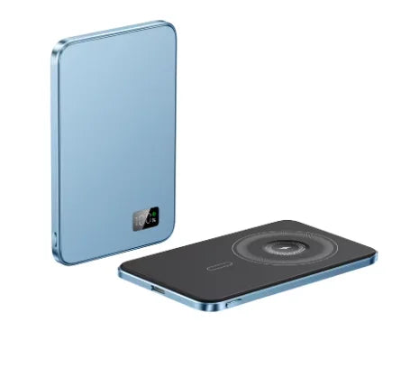 Magnetic Wireless Power Bank – Ultra-Thin Alloy Fast Charger for iPhone