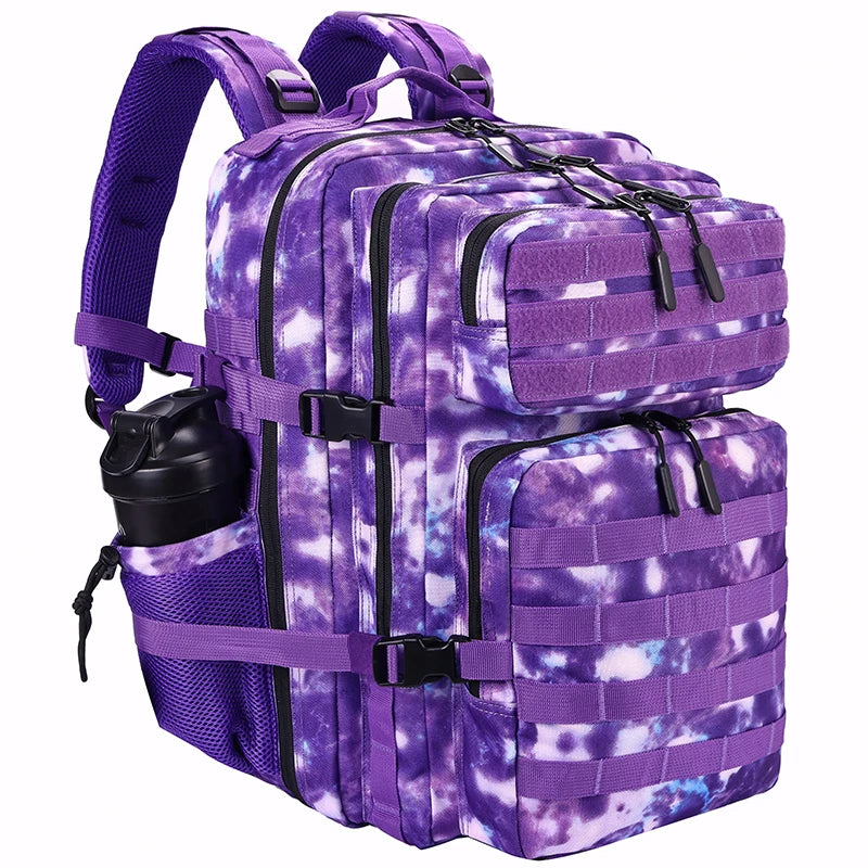 45L Tactical Backpack – Large Military Rucksack for Hiking & Gym