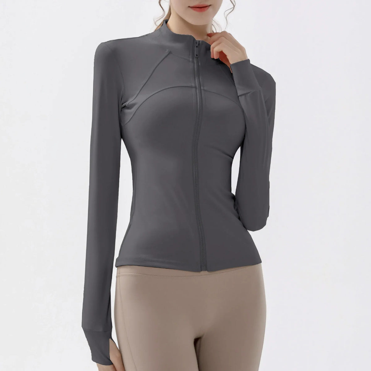 Women's Sports Jacket Quick-Dry Running Gym Workout Coat