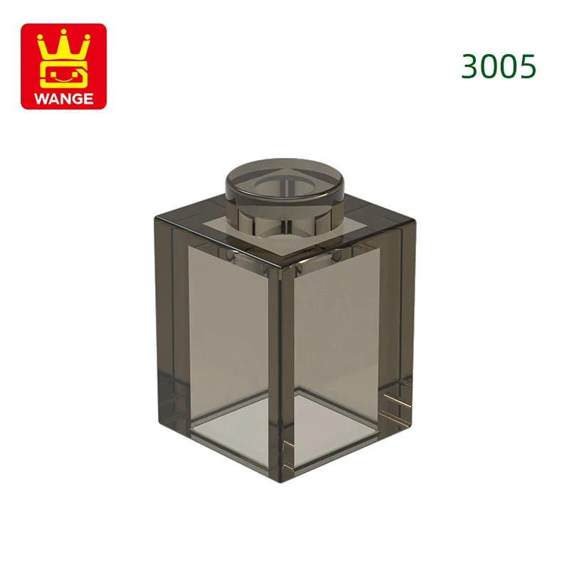Wange 3005 1x1 Basic Brick MOC Parts – 232pcs Bulk Pack