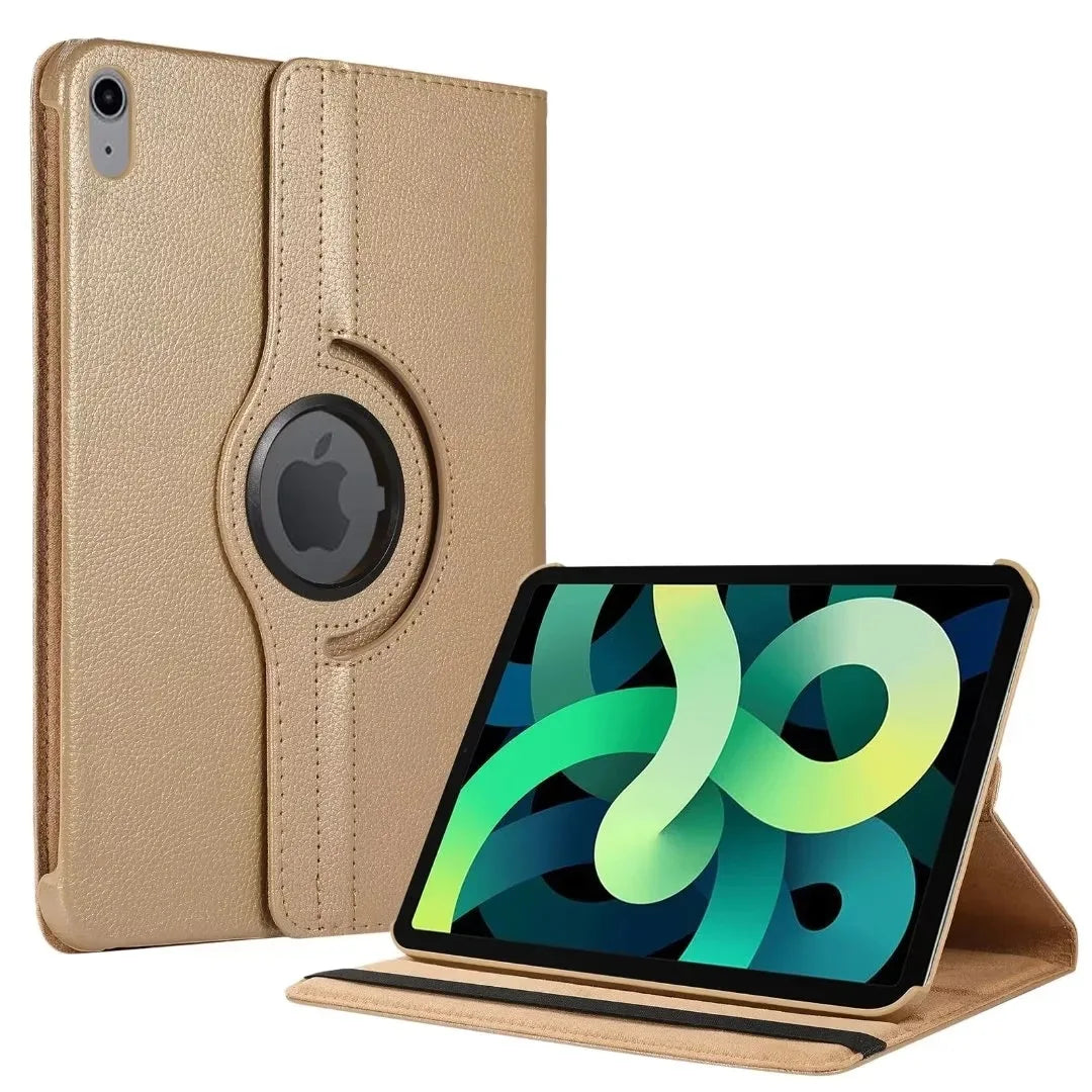 360 Rotation iPad Case Leather Stand Cover All Models