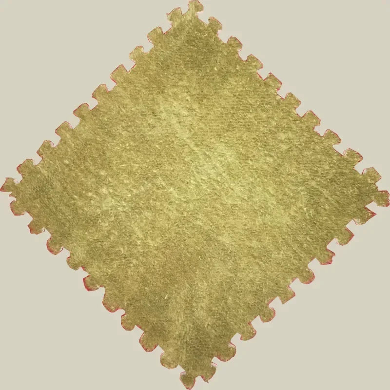 Interlocking Plush Puzzle Play Mat Tiles – Soft Kids Floor Carpet