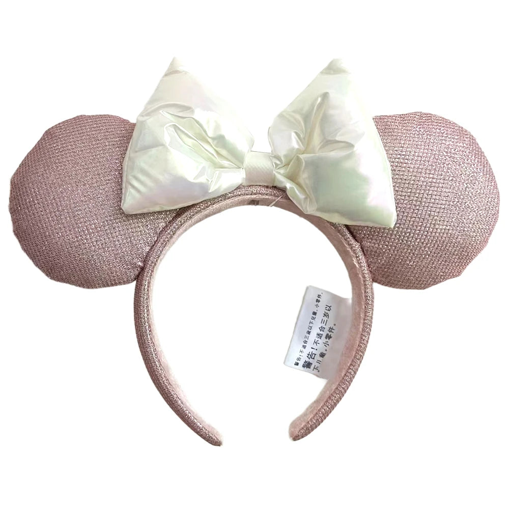 Mickey Minnie Mouse Ear Headband – Disney Sequin & Bow Styles for Adults & Kids
