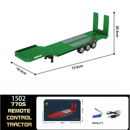 HUINA 1501 770S / 1502 1:18 RC Tractor Truck – 2.4G 19CH with Lights & Sound