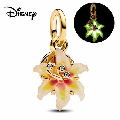Disney S925 Silver Princess Charm Bead – Fits Pandora Bracelet & Necklace