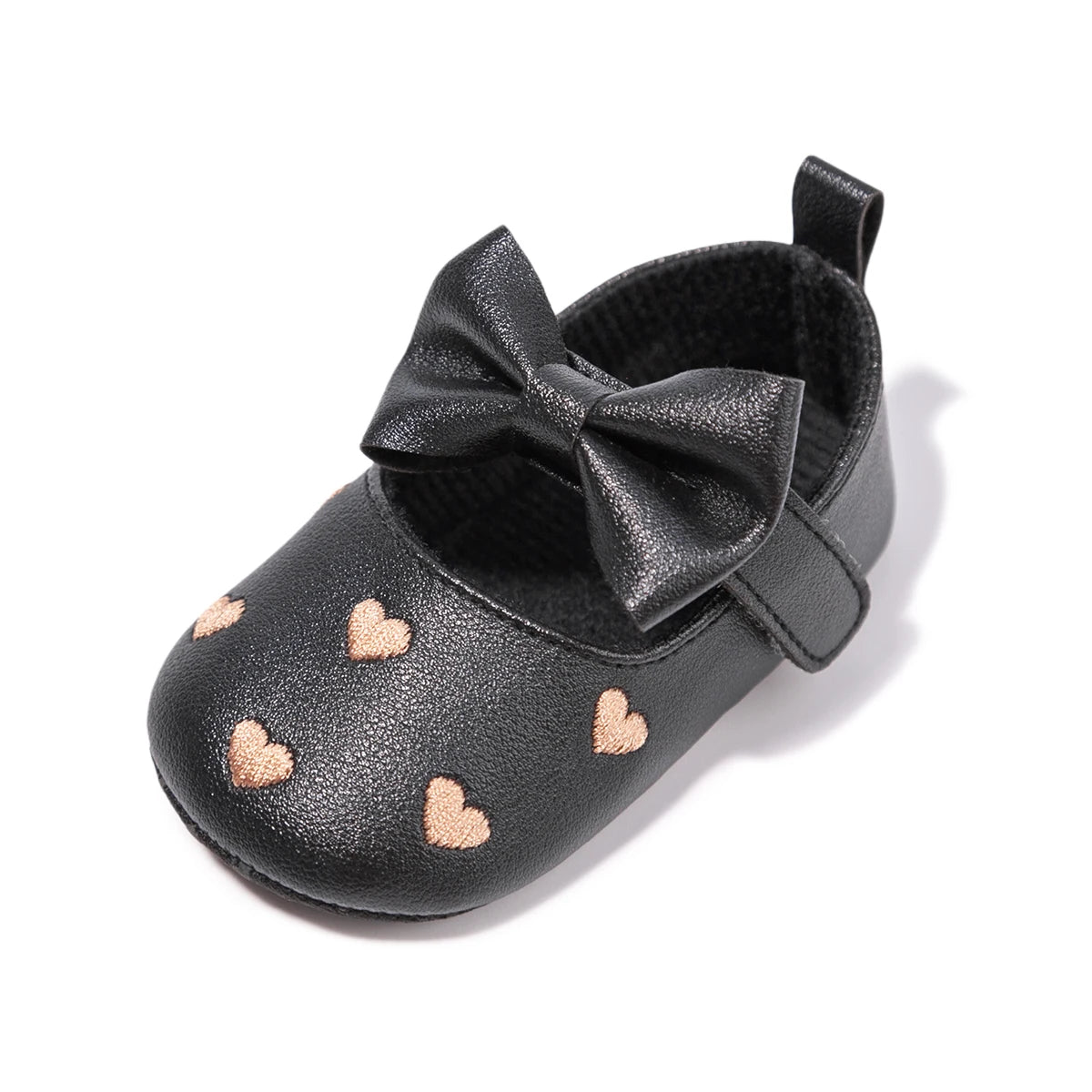 Baby Girl Bow-Knot Mary Jane Shoes – Soft Sole First Walkers