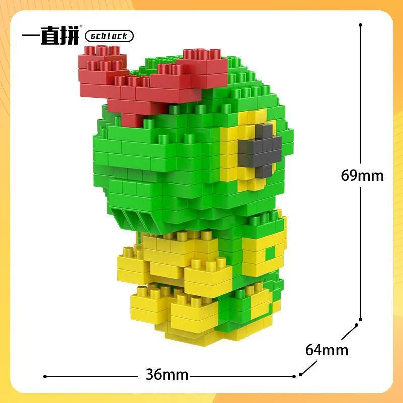 Pokemon Mini Building Blocks – Pikachu, Charizard, Eevee & More