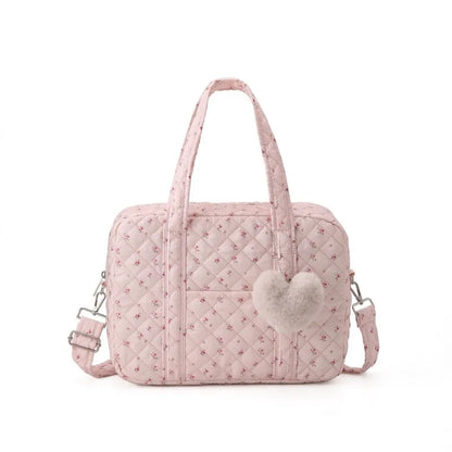 Quilted Diaper Bag – Stylish Maternity Tote for Moms