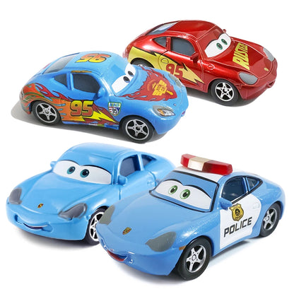 Disney Pixar Cars Sally Lightning McQueen Diecast Toy Car Set