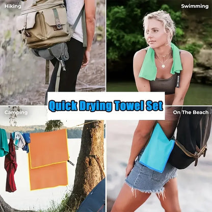 Quick-Dry Sports Towel – Swimming, Gym & Camping