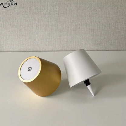 Wireless LED Table Lamp – Rechargeable Touch Dimmer for Bar, Cafe & Home